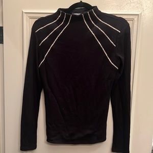 Beautiful black sweater!